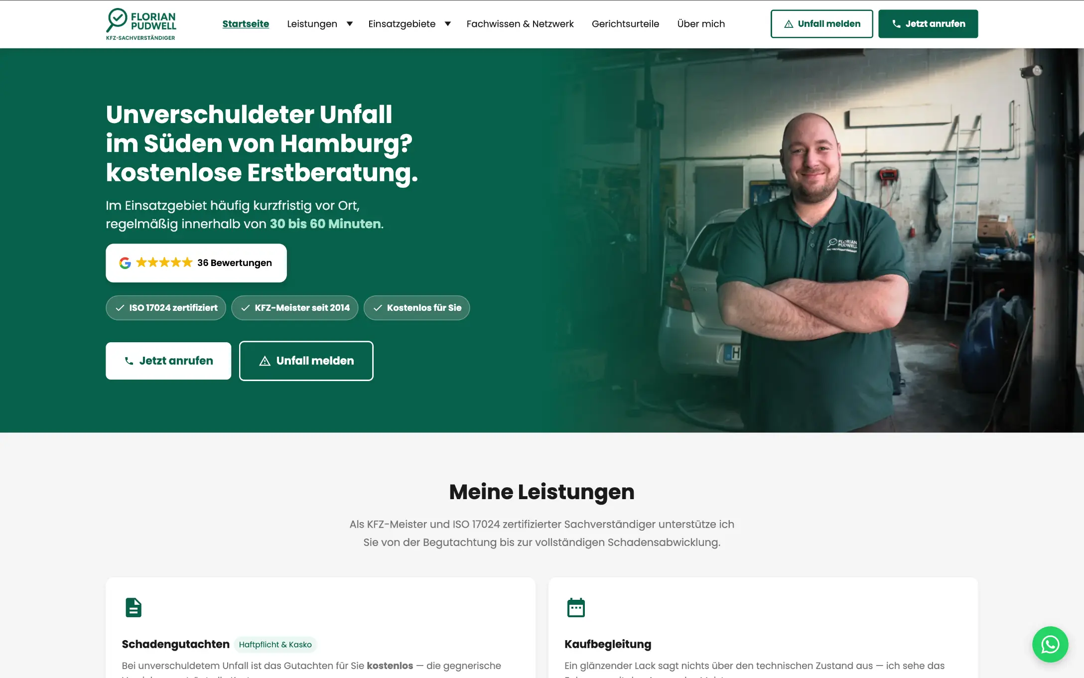 Florian Pudwell KFZ Sachverständiger